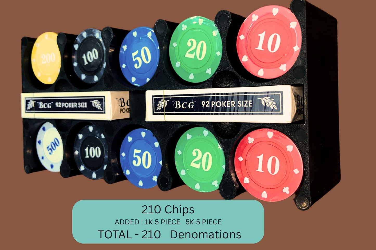 Professional poker chips and Teen Patti token makers.