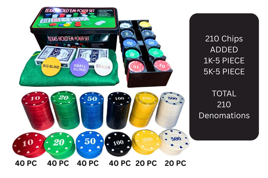 Professional poker chips and Teen Patti token makers.