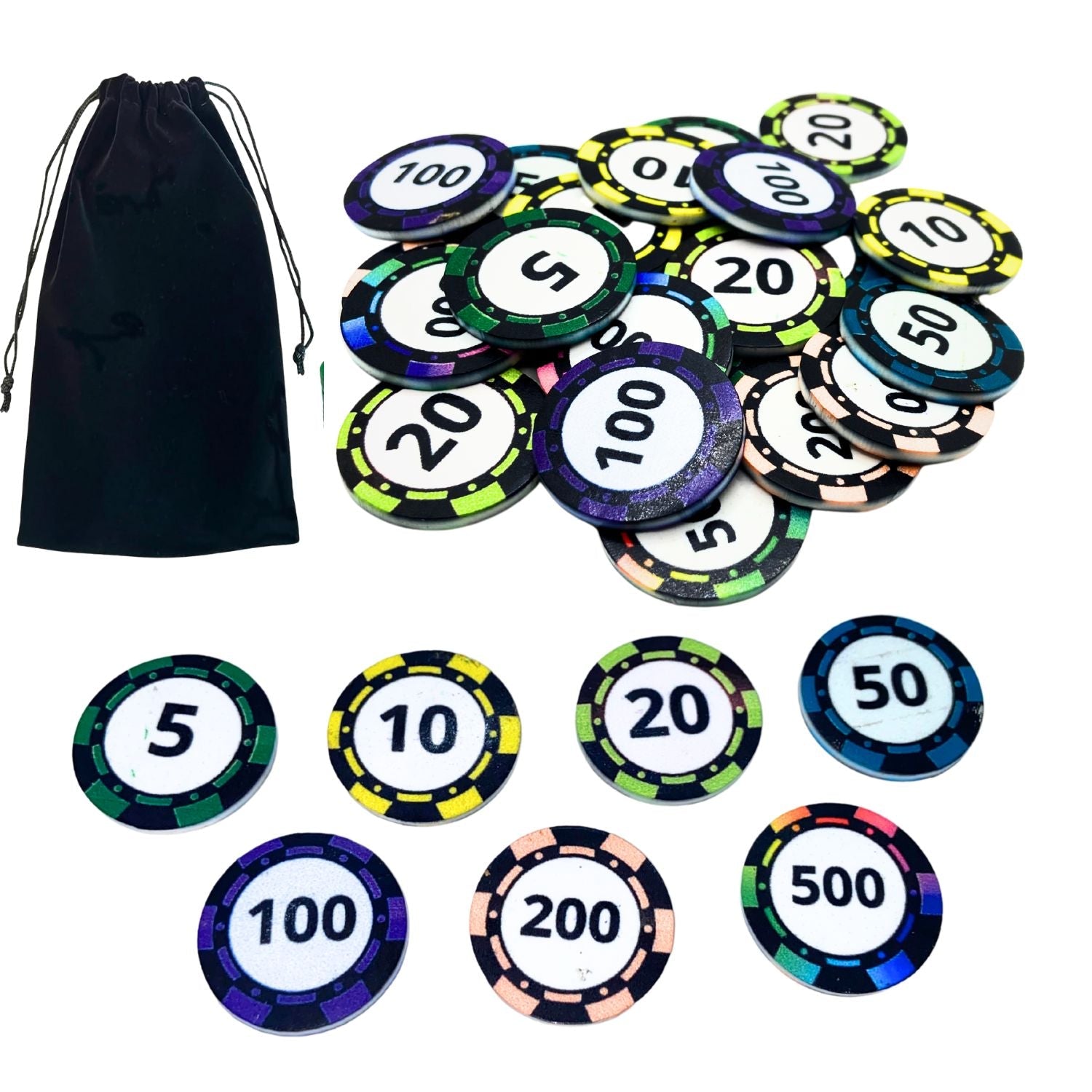 Professional poker chips and Teen Patti token makers.